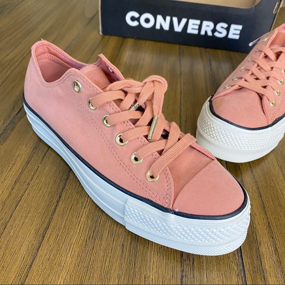 Converse mauve pink CTAS LIFT OX platform sneaker - Picture 11 of 11